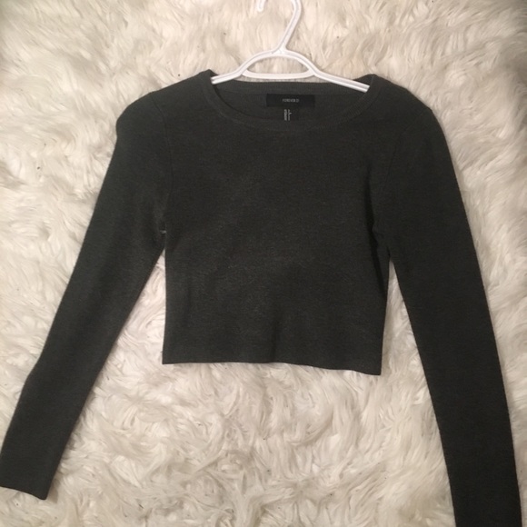 Sweater Crop Top - Picture 1 of 1